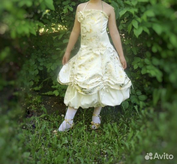 Платье на выпускной из детского сада 128 разм