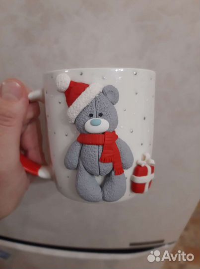 Кружка из полимерной глины