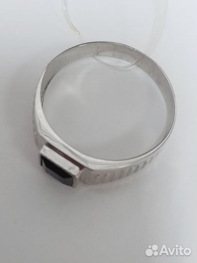 Серебряная печатка проба 925 Арт.007374650124
