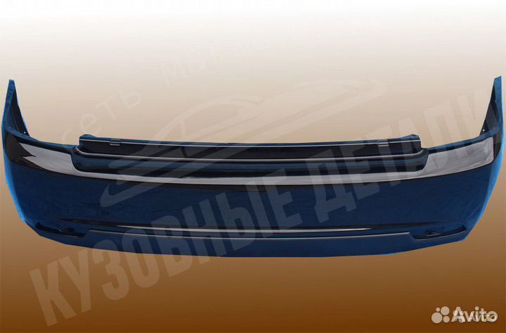 Бампер задний Приора рестайлинг SE в цвет