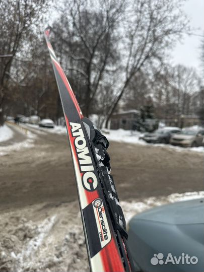 Беговые лыжи atomic pro combi
