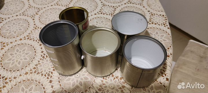 Банки жестяные