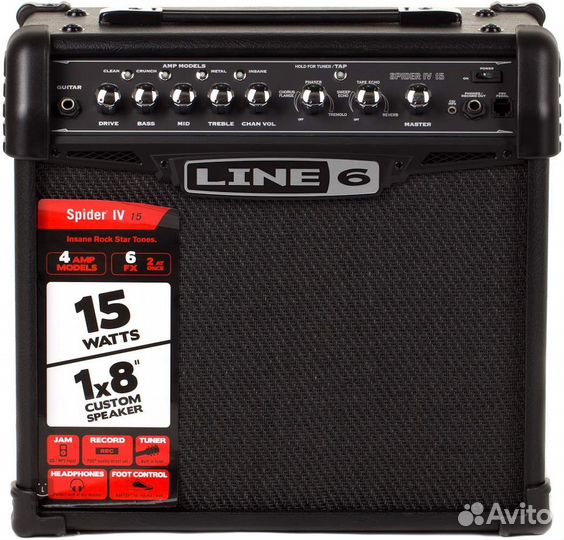 Комбоусилитель Line 6 spider iv 15