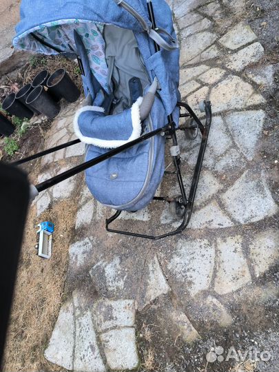 Коляска санки