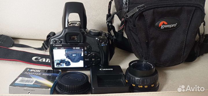 Зеркальный фотоаппарат Canon d450 фэд-5