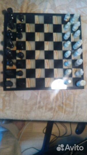 Шахматы из оникса