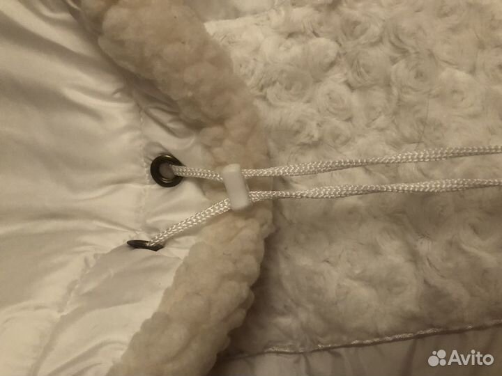 Зимний конверт в коляску на овчине