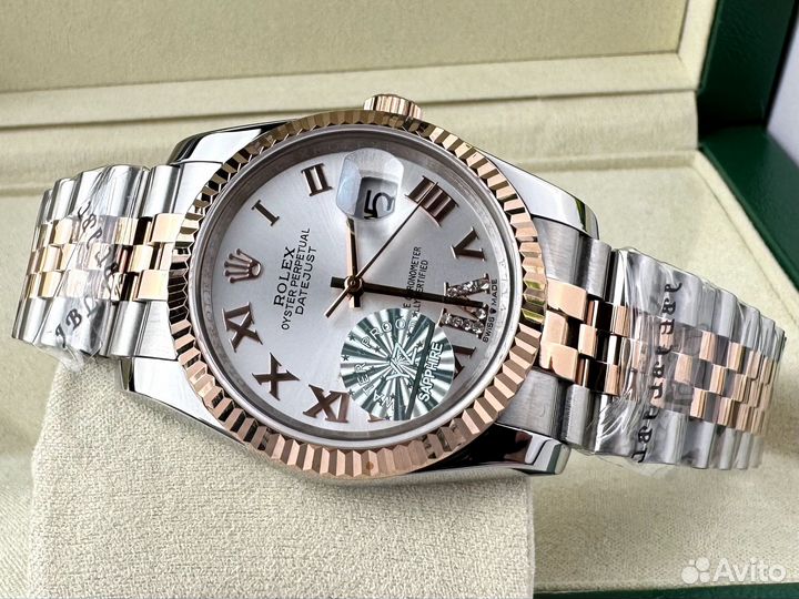 Женские часы Rolex Datejust комбиннированные