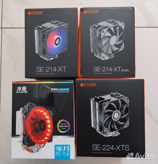 Кулер для процессора ID-Cooling, новый