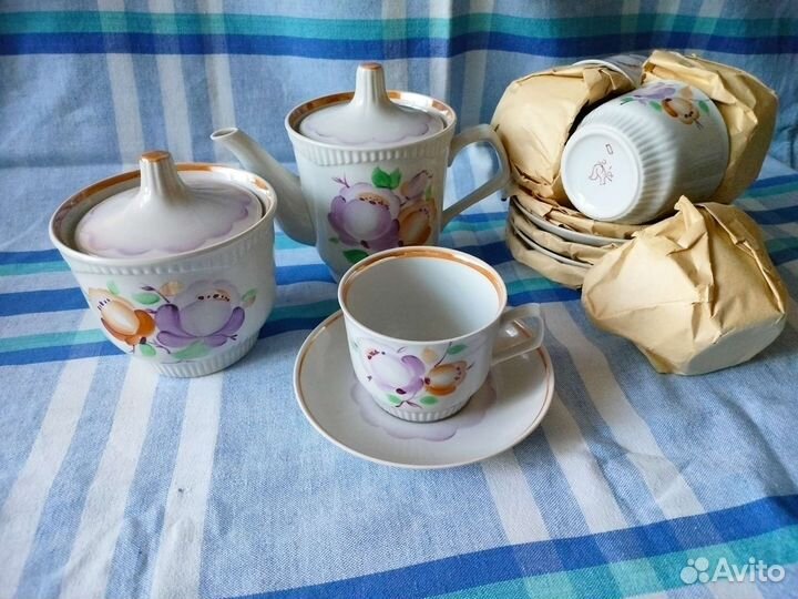 Сервиз столовый перламутр, чайный сервиз