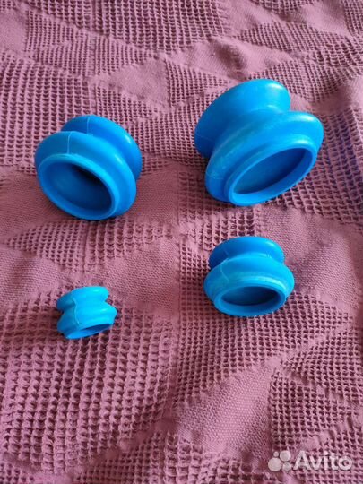 Набор банок для массажа, 4 штуки