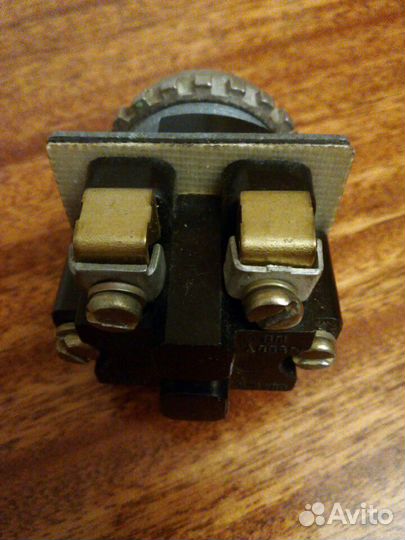 Выключатель кнопочный СССР