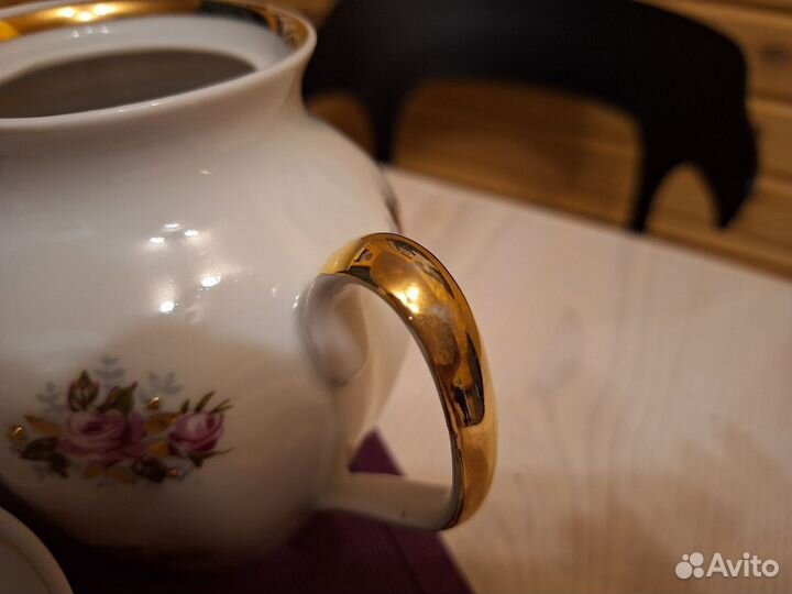 Сервиз чайный Сигулда рижский фарфор СССР