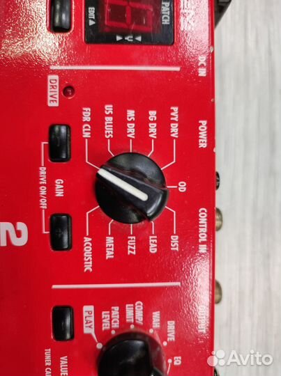 Гитарный процессор zoom GFX-1