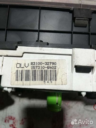 Щиток приборов тойота виста