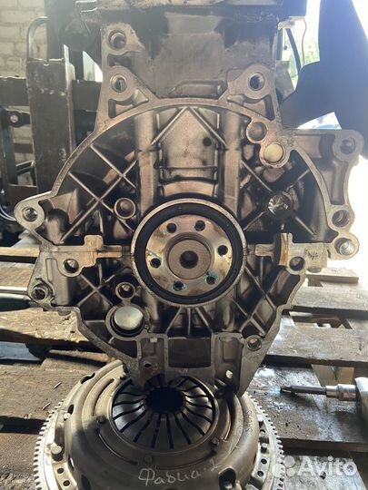 Двигатель 1.2 BZG Skoda Fabia 2 07-15г