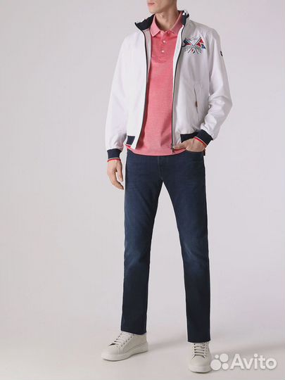 Поло хлопковое Paul & Shark