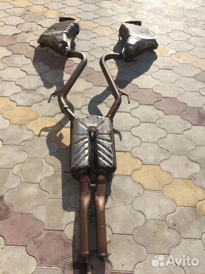 Глушитель Mercedes W221