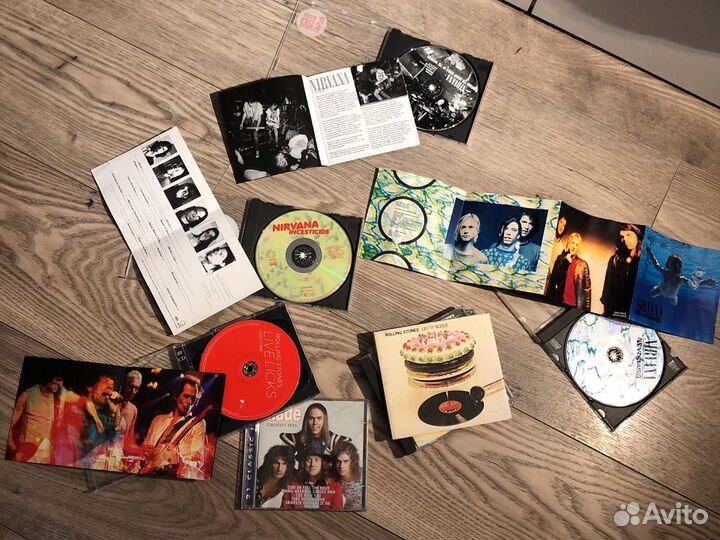 CD фирменные, рок