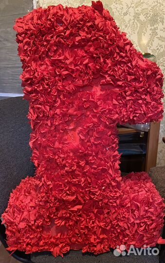 Цифра 1 на годик девочке