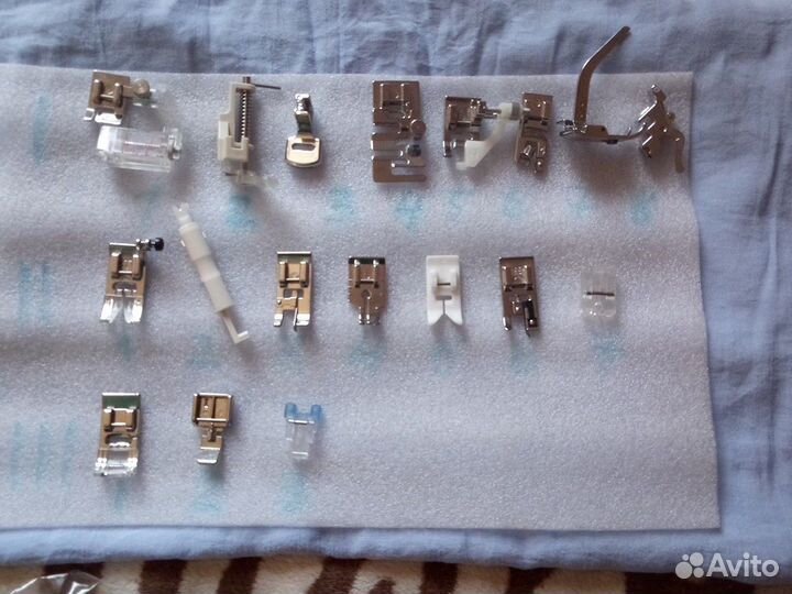 Лапки нитки швейные, петлители, ножи