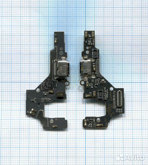 Разъем Micro USB Huawei P9 Plus плата