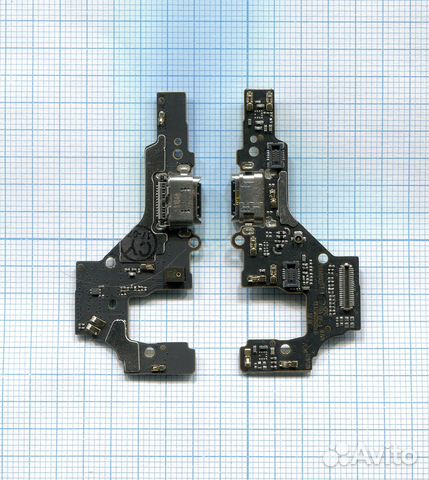 Разъем Micro USB Huawei P9 Plus плата