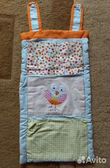 Кармашки на кроватку