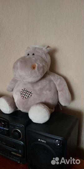 Мягкая игрушка бегемот 33 -35см