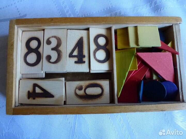 Математический набор для первоклассника СССР