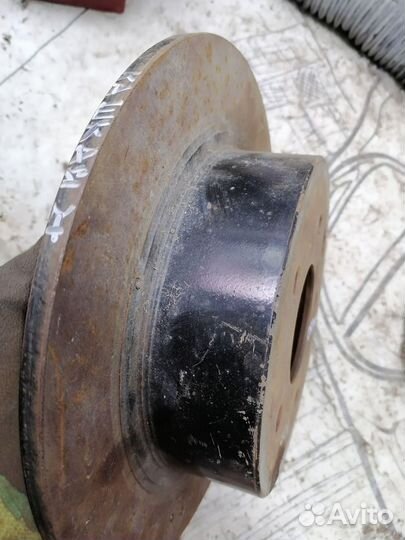 Qashqai Juke Диск 1шт Задний Тормозной tiida