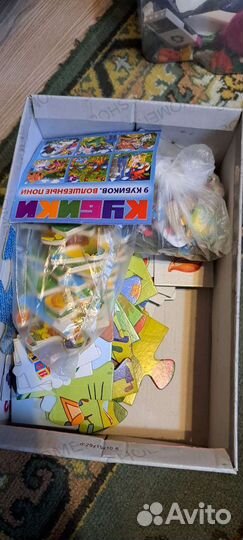 Пазлы, лото, кубики