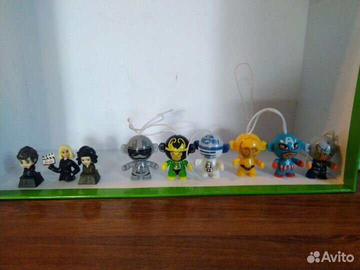 Игрушки из киндера бегемотики и прочее