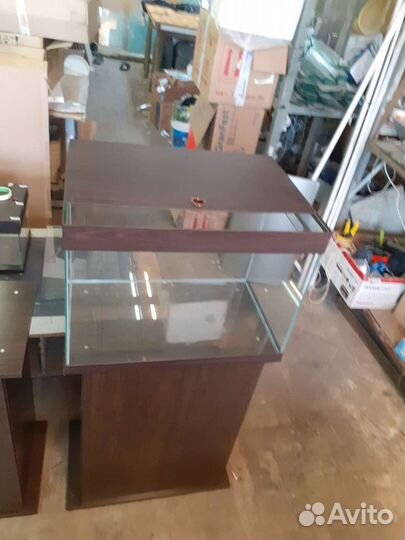 Аквариумы новые с подставкой 75 литров