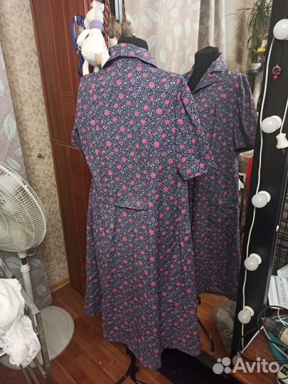 Халат СССР новый ситец 40 42 44 платье халат