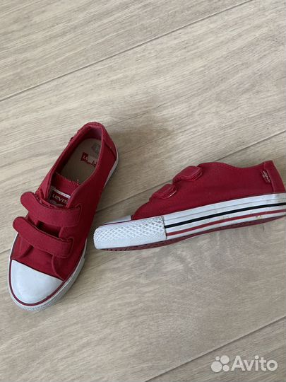 Кеды levis 34 размер