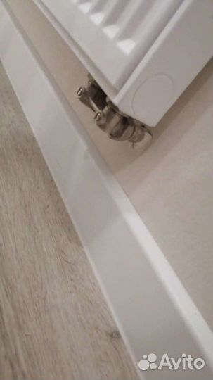 Вывод труб отопления из стены