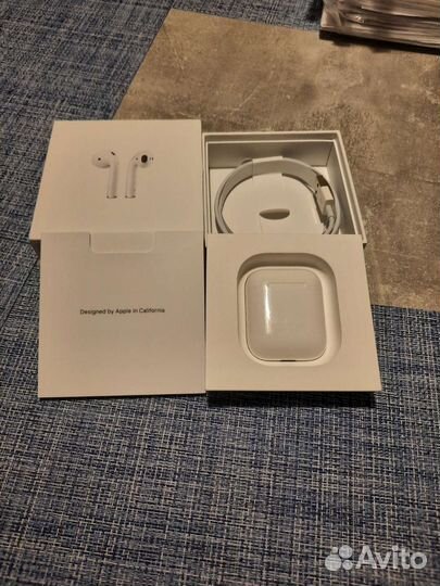 Беспроводные наушники apple airpods 2