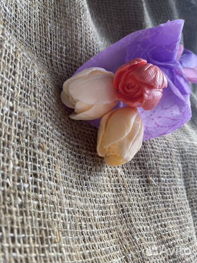 Букет из мыла