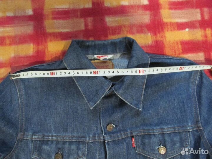 Джинсовая куртка levis винтаж Франция 1979 год раз