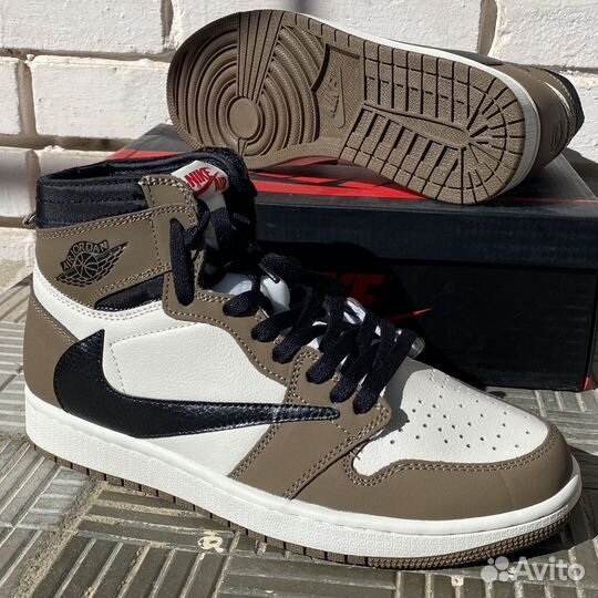 Kросcoвки Nikе Air Jordan 1 Travis Scott