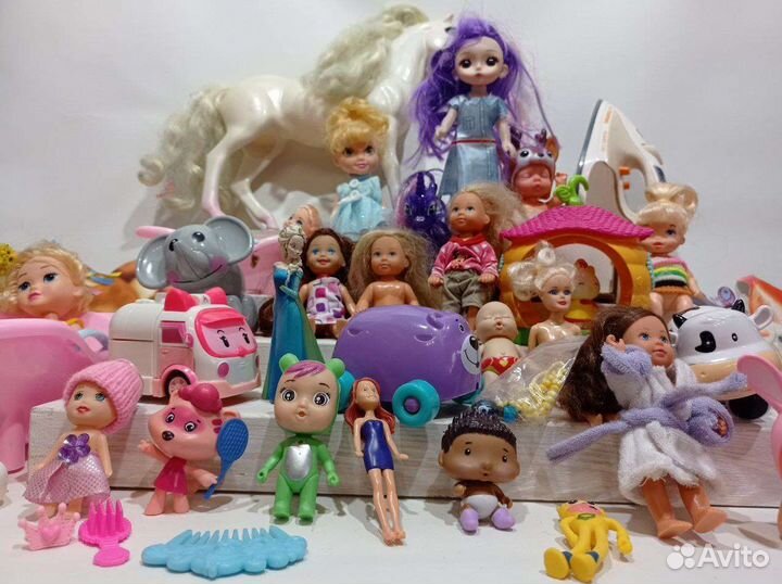 Куклы, пупсы пакетом