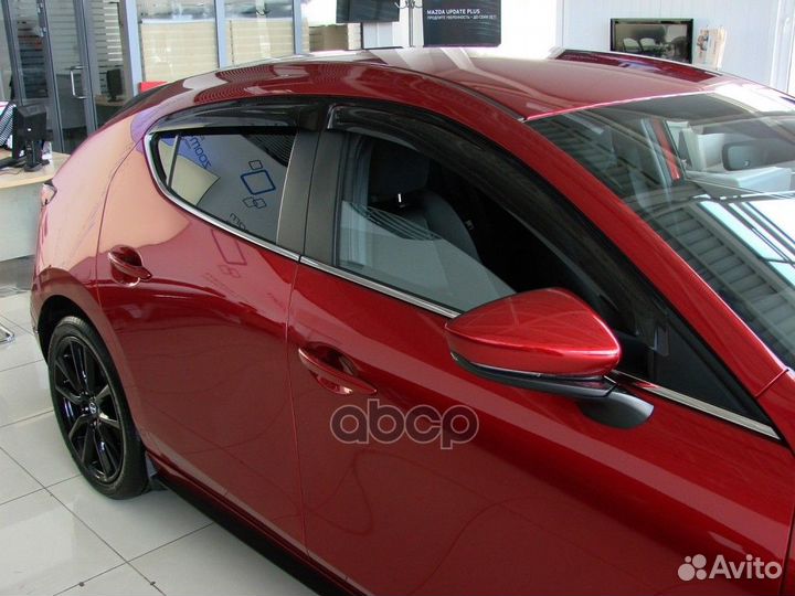 Дефлекторы боковых окон для Mazda 3 Хетчбэк (20