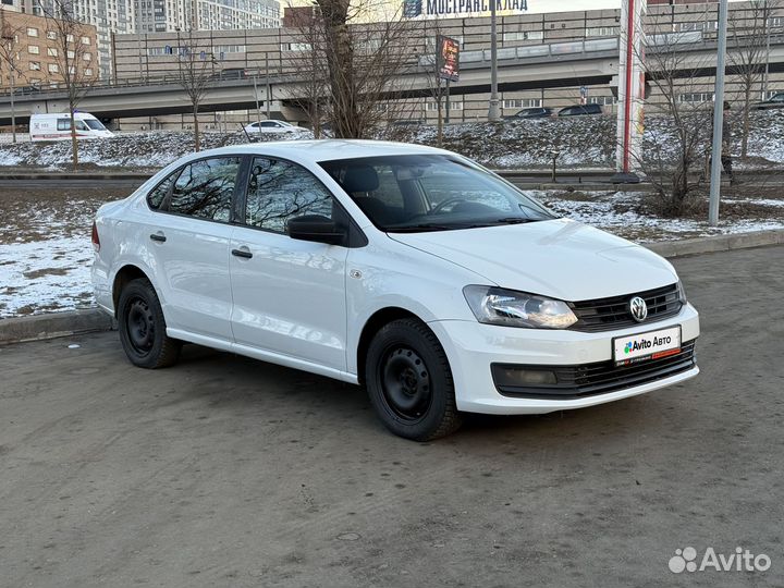 Volkswagen Polo 1.6 AT, 2020, 215 867 км