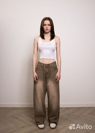 Джинсы широкие jaded london type