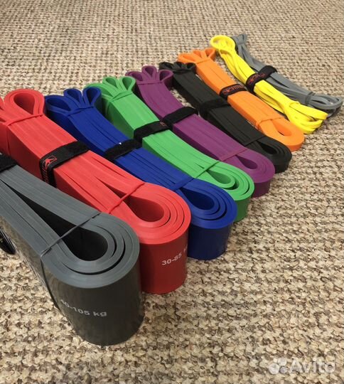 Резинка для фитнеса, эспандеры, резиновая петля