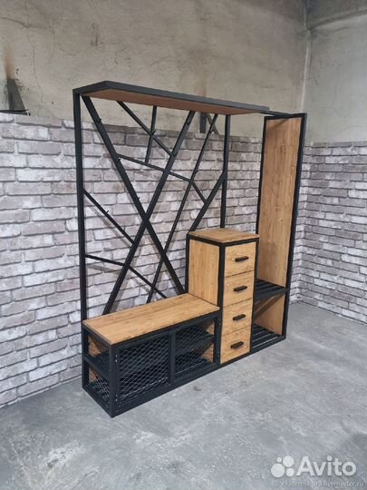 Вешалка лофт