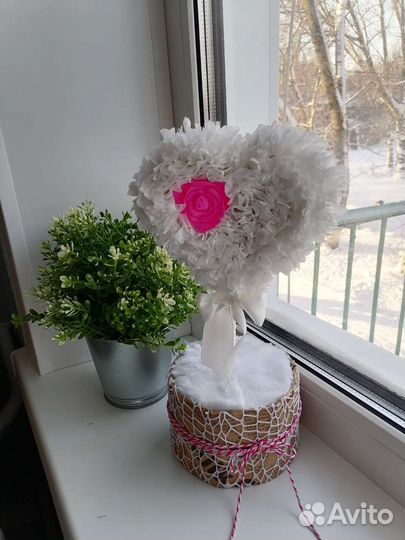 Сердце интерьерное украшение