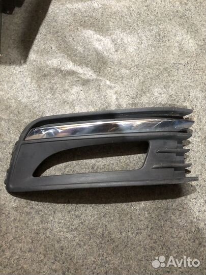 Окантовка птф фольксваген поло 5 левая рестайлинг