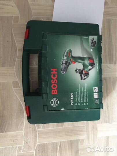 Шуруповерт bosch psr 1200